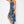 Floral Flocked Handkerchief Dress