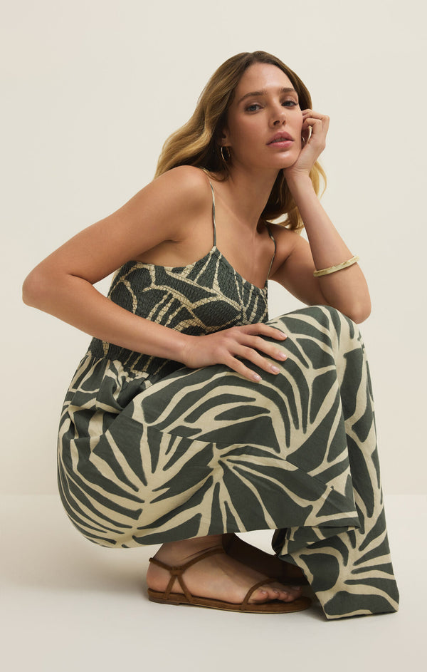 Bayside Tova Palm Midi Dress