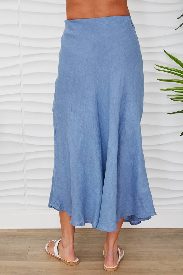 Linen Maxi Skirt