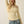 Ribbed Knit and Lace Henley Top