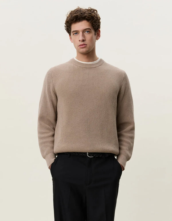 Rib Crewneck Knit