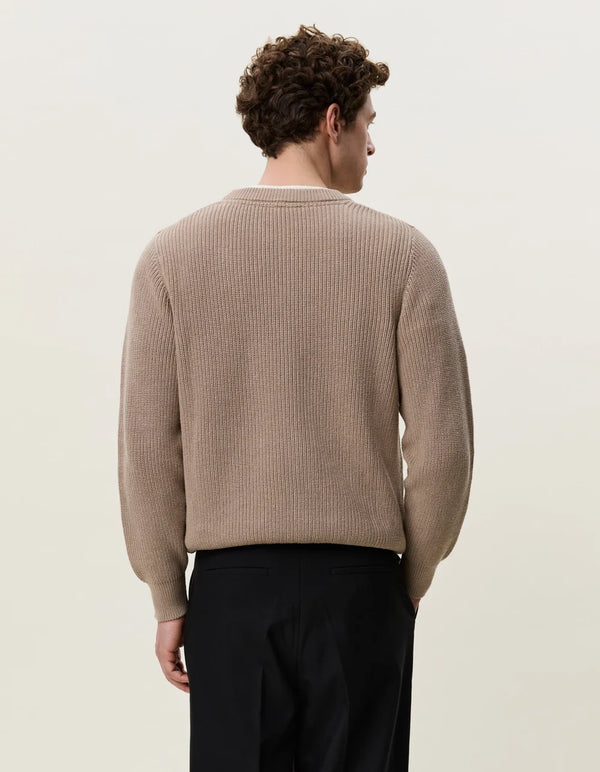 Rib Crewneck Knit