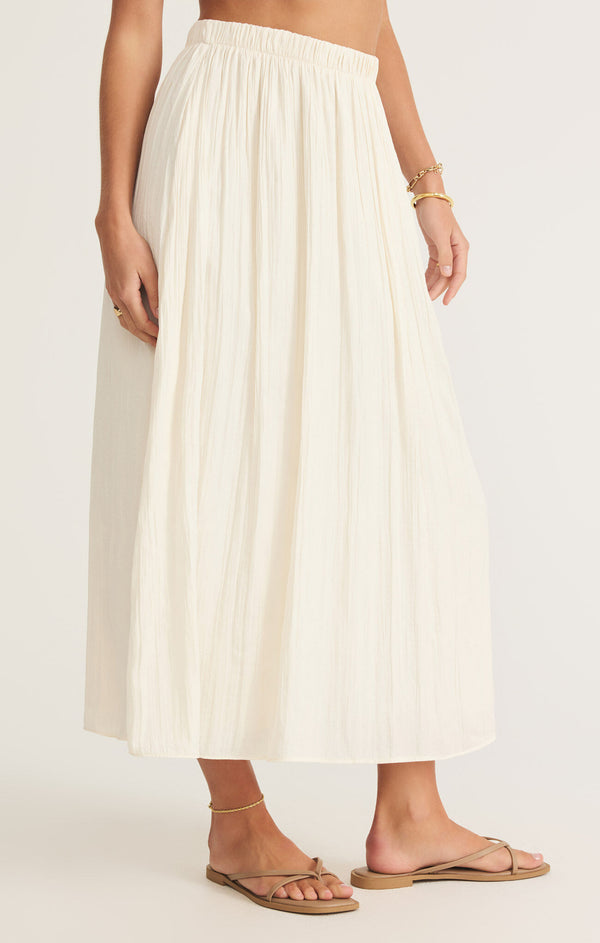 Nicoline Crinkle Midi Skirt