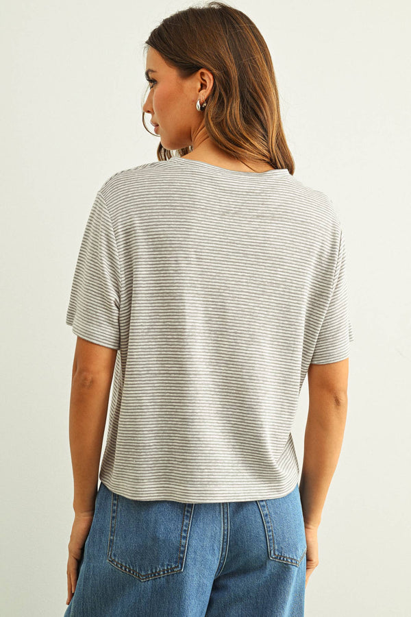 Stripe Slub Tee