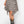 Plaid Handkerchief Hem Skirt