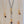 Gemstone Charm Holder Drop Necklace w/ Extender