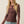 Ribbed Knit and Lace Henley Top