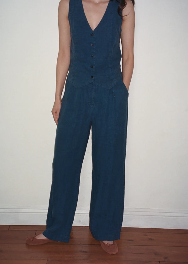 Marina Linen Trouser