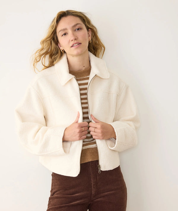 Sloane Boucle Crop Jacket