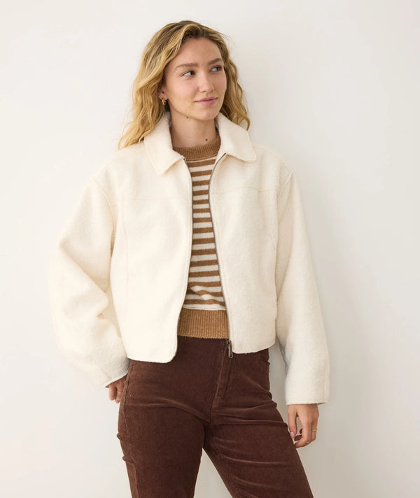 Sloane Boucle Crop Jacket