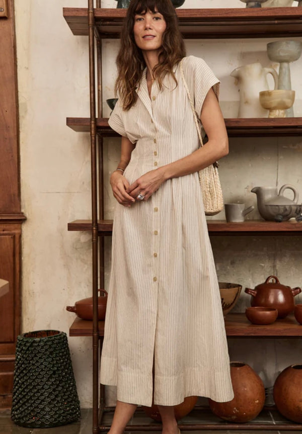 Nova Midi Shirt Dress