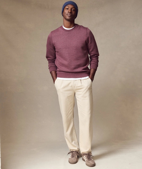 Corbet Quilted Crewneck