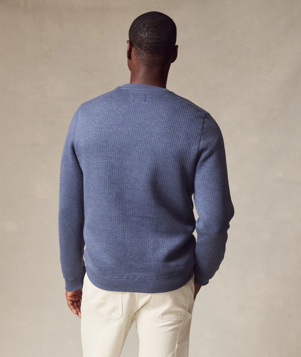 Corbet Quilted Crewneck