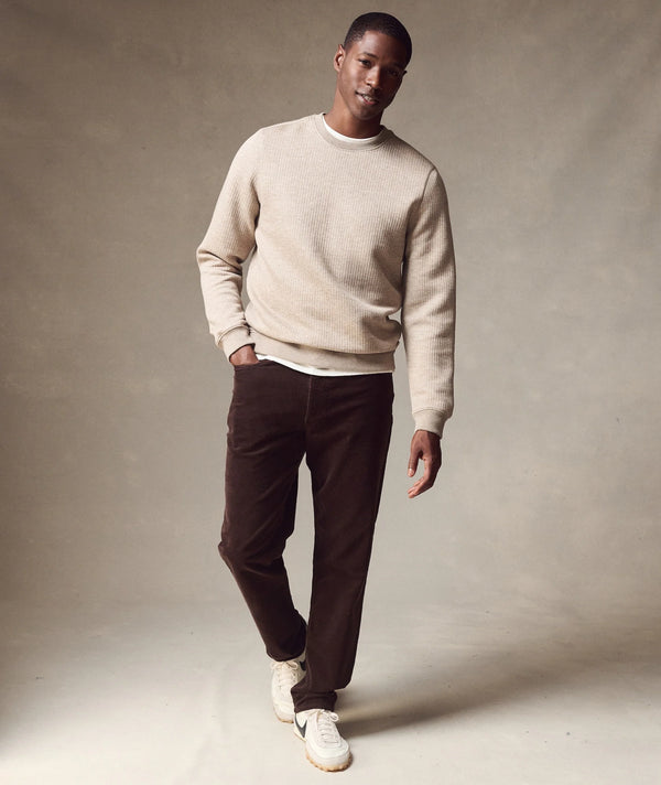 Corbet Quilted Crewneck