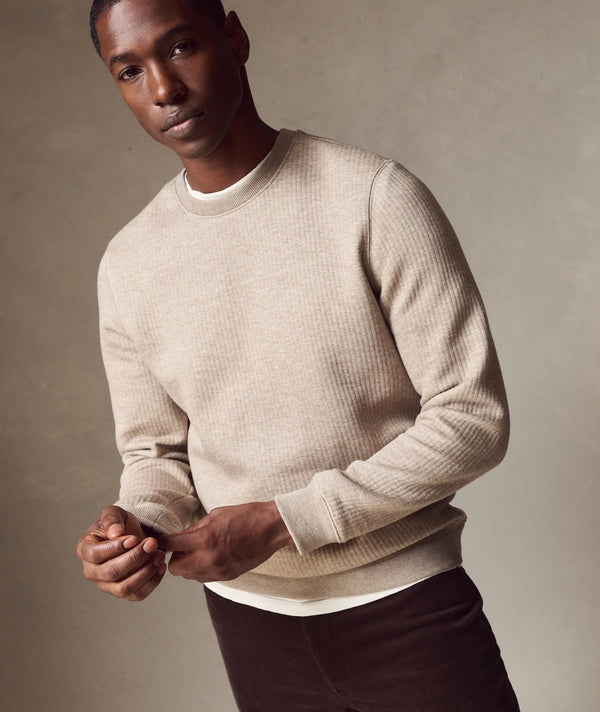 Corbet Quilted Crewneck