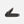 Black folding knife on a white background