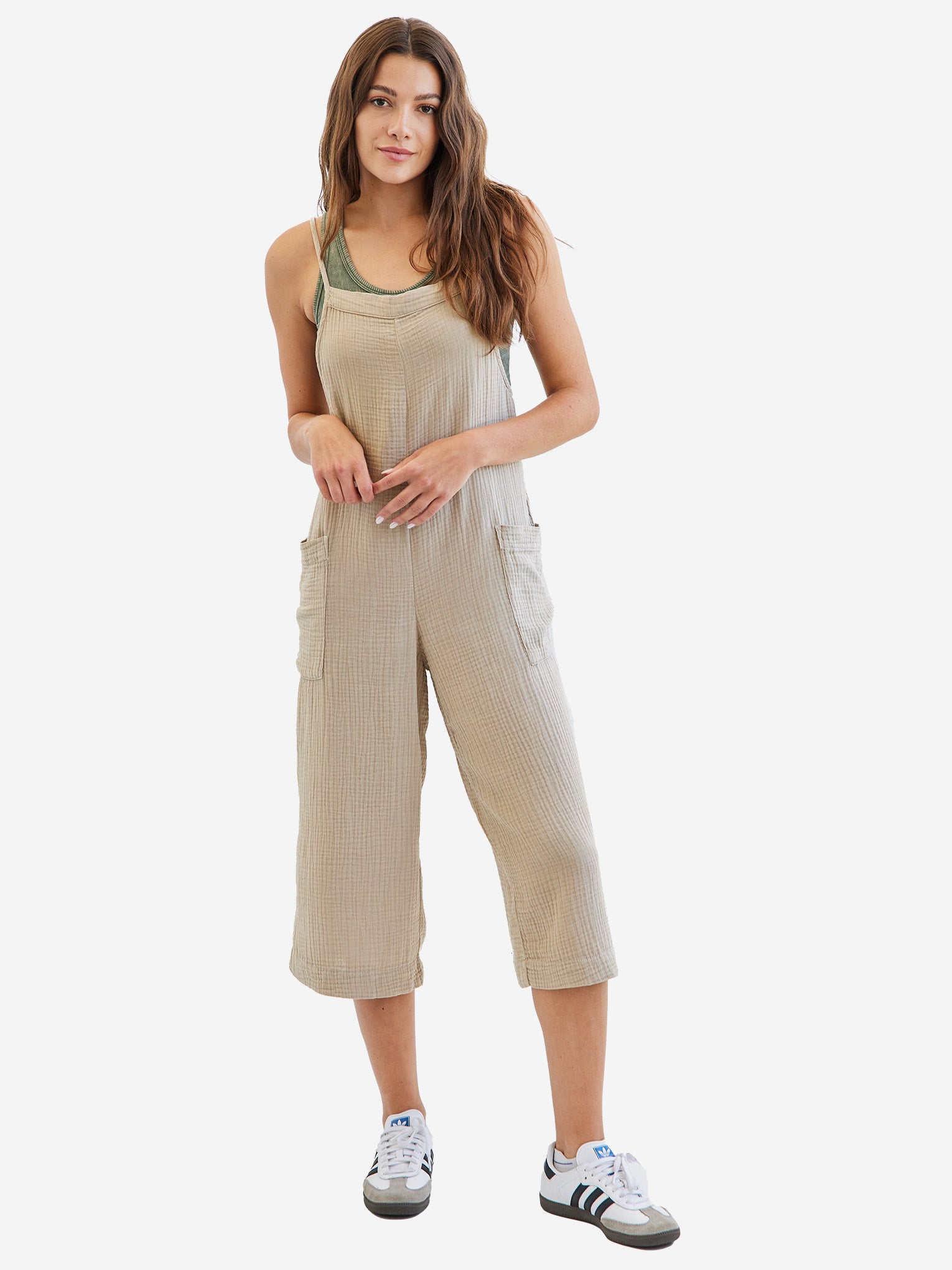 Tribal Women's Cotton Gauze Jumpsuit – A&M Clothing & Shoes