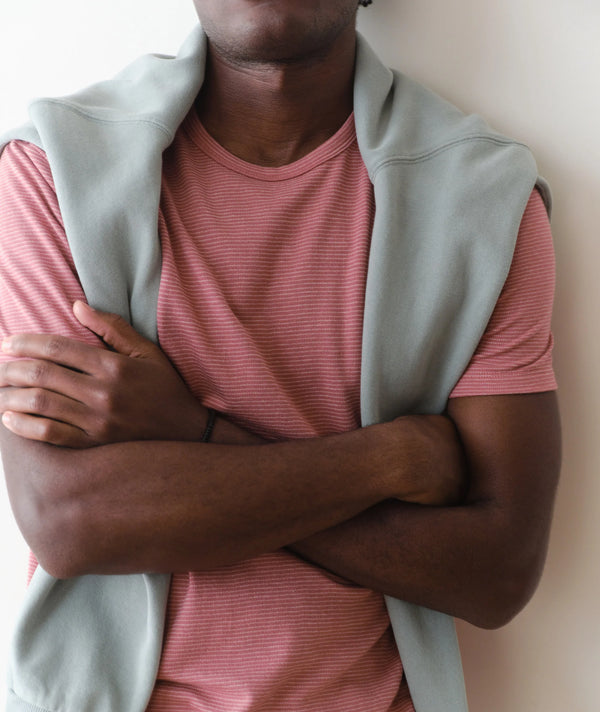 Jacquard Crew Tee