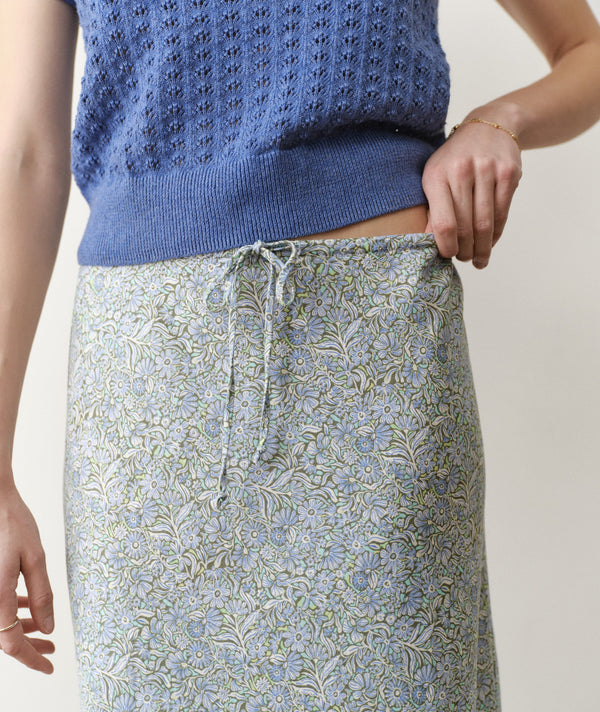 Avery Hemp Midi Skirt