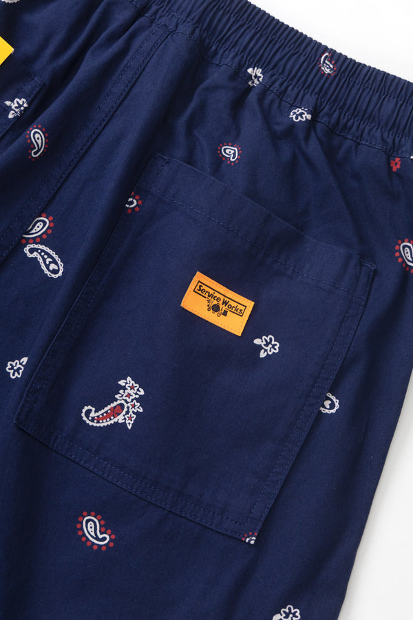 Paisley Chef Shorts