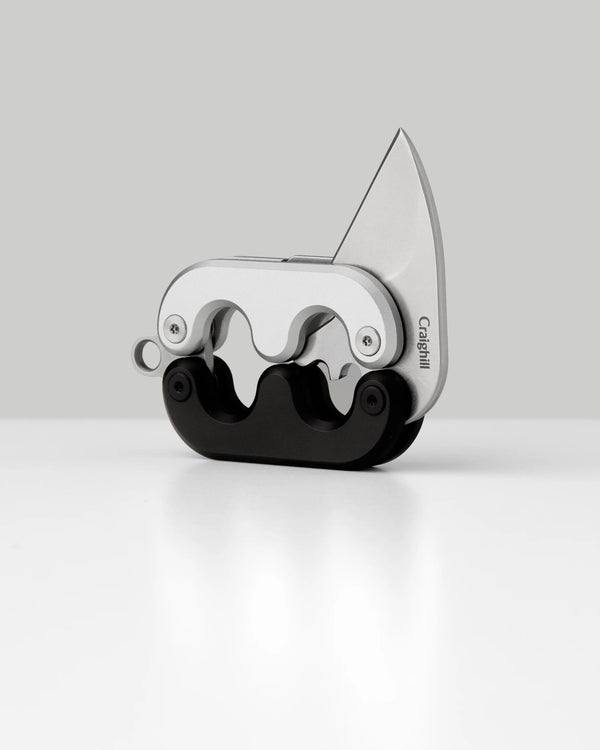 Knife on a white background