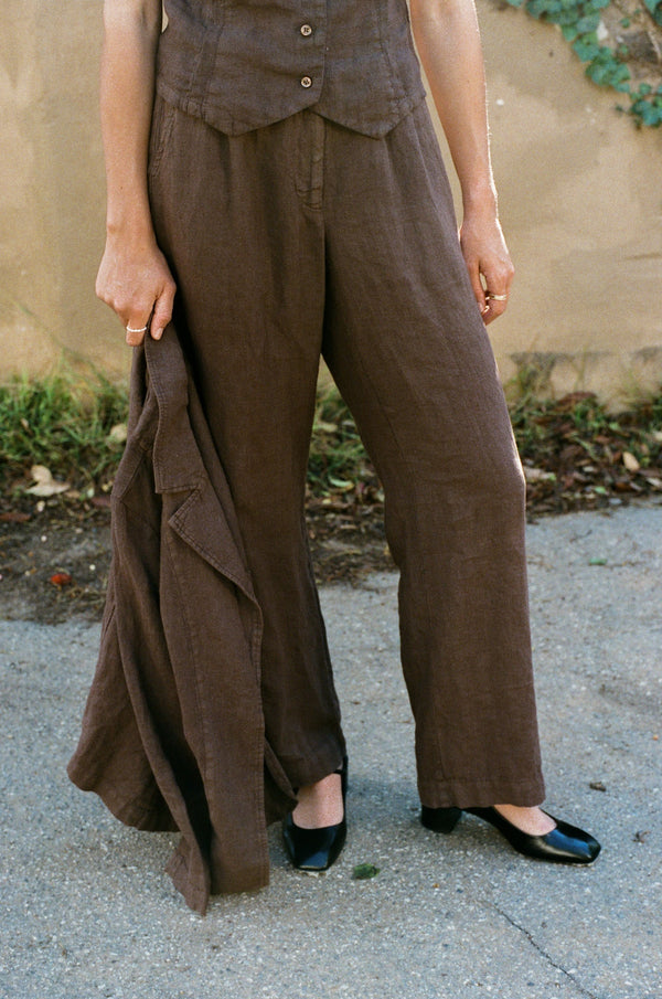 Marina Linen Trouser