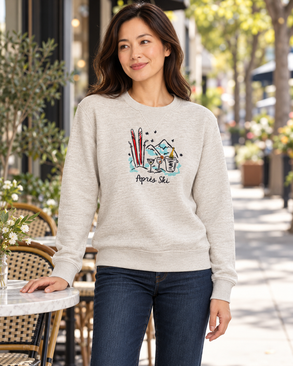 Embroidered Ivy League Crew