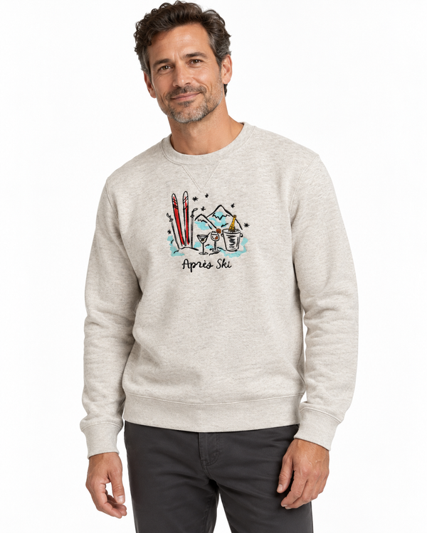 Embroidered Ivy League Crew
