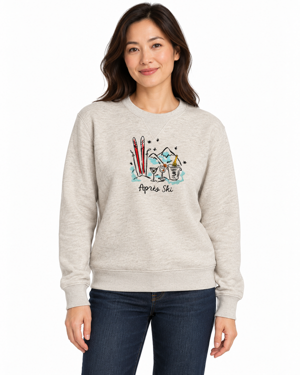 Embroidered Ivy League Crew
