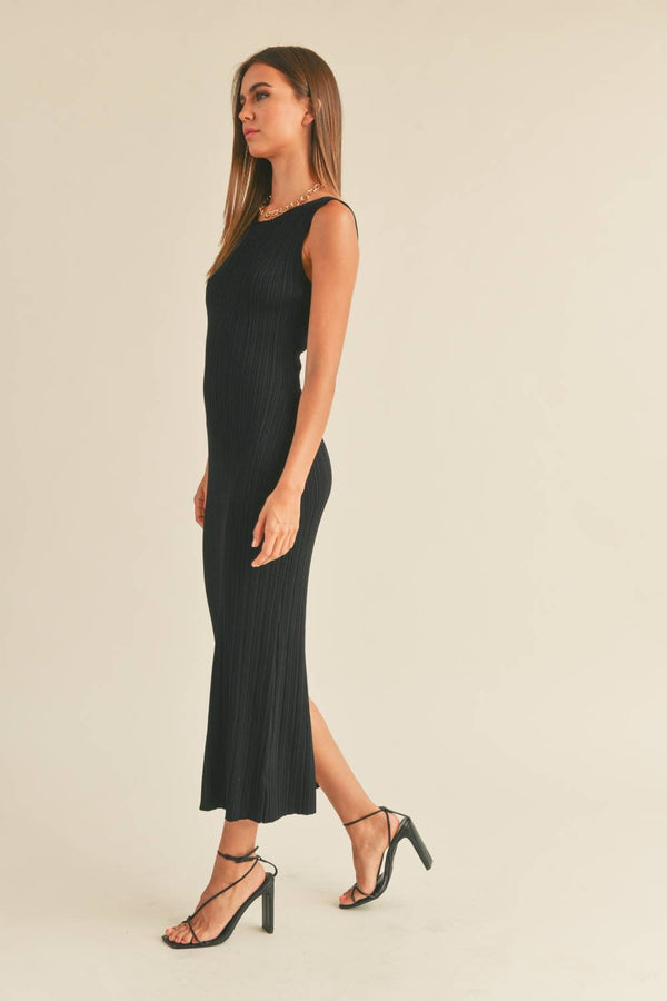 Nicola Rib Maxi Dress