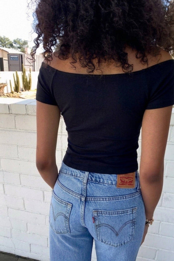 Basic Off The Shoulder Top