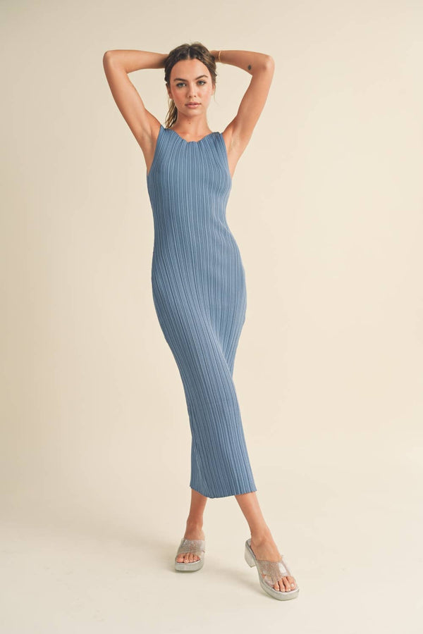 Nicola Rib Maxi Dress