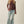 Ribbed Knit and Lace Henley Top
