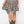 Plaid Handkerchief Hem Skirt