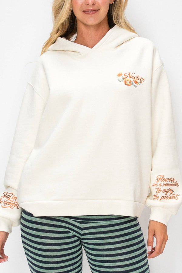 Golden Embroidered Hoodie