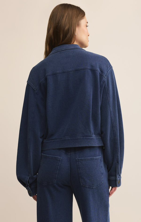 Heritage Knit Denim Jacket
