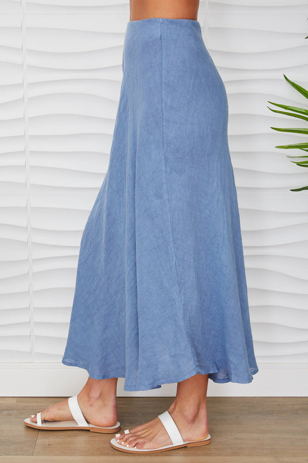 Linen Maxi Skirt