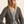 Ribbed Knit Contrast Cardigan Sweater