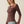 Ribbed Knit and Lace Henley Top