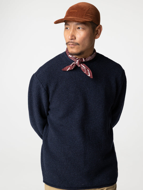 Finisterre Barents Jumper — indigo — image 5