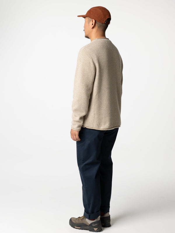 Finisterre Barents Jumper — oatmeal — image 4