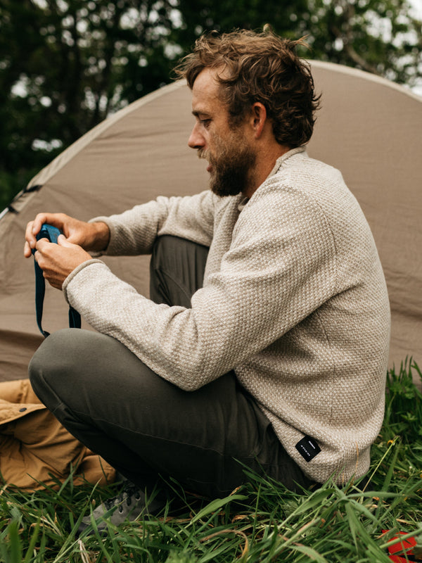 Finisterre Barents Jumper — oatmeal — image 7