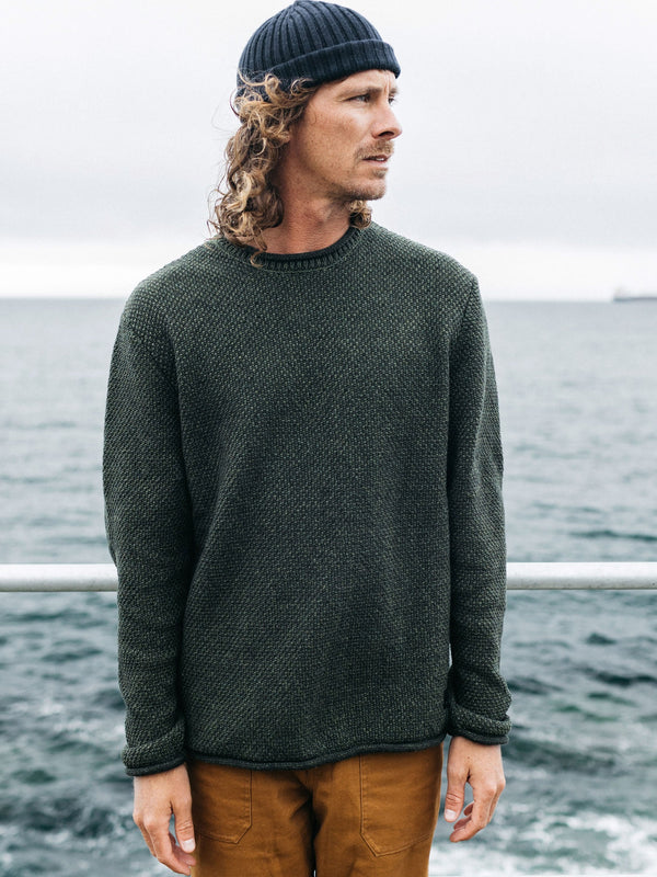 Finisterre Barents Jumper — olive — image 2