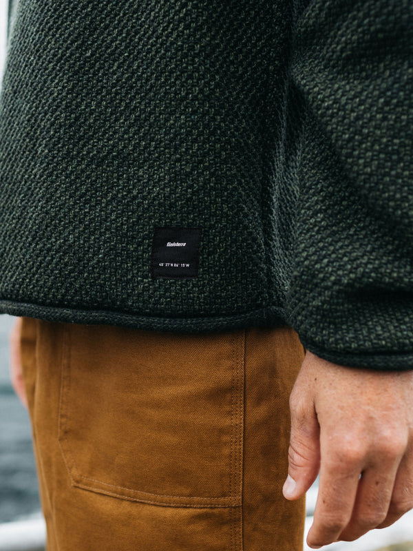 Finisterre Barents Jumper — olive — image 6