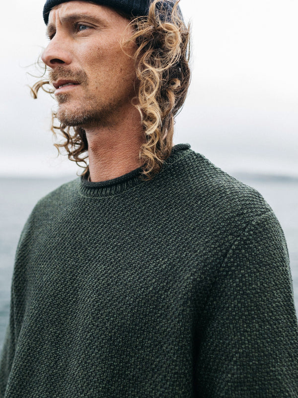 Finisterre Barents Jumper — olive — image 7