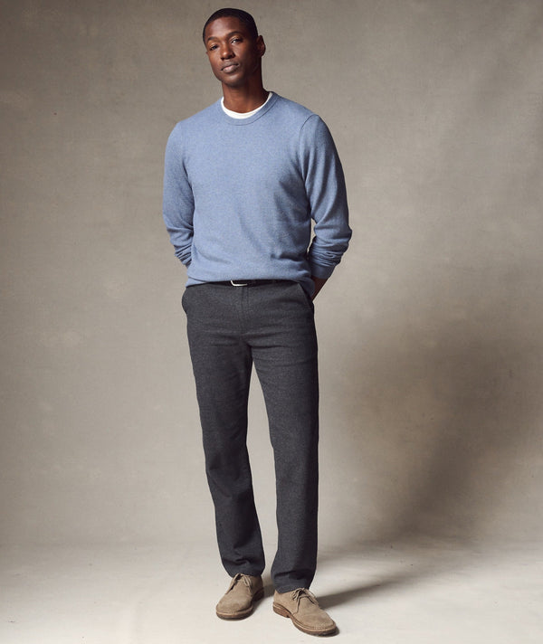Marine Layer Cotton Cashmere Sweater Tee — waterfront — image 4