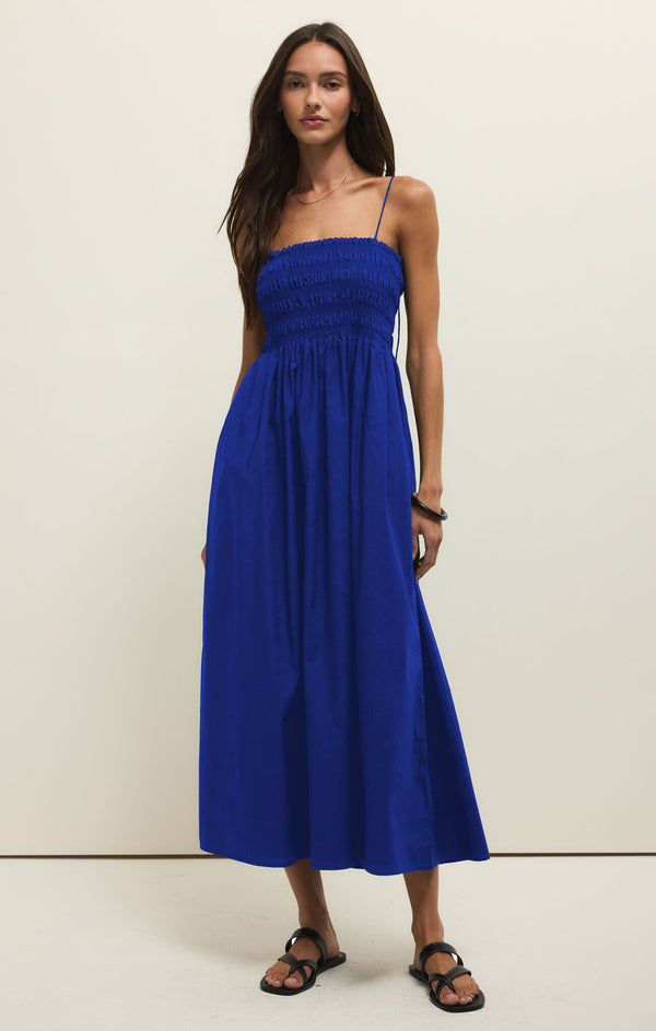 Cornelia Poplin Maxi Dress
