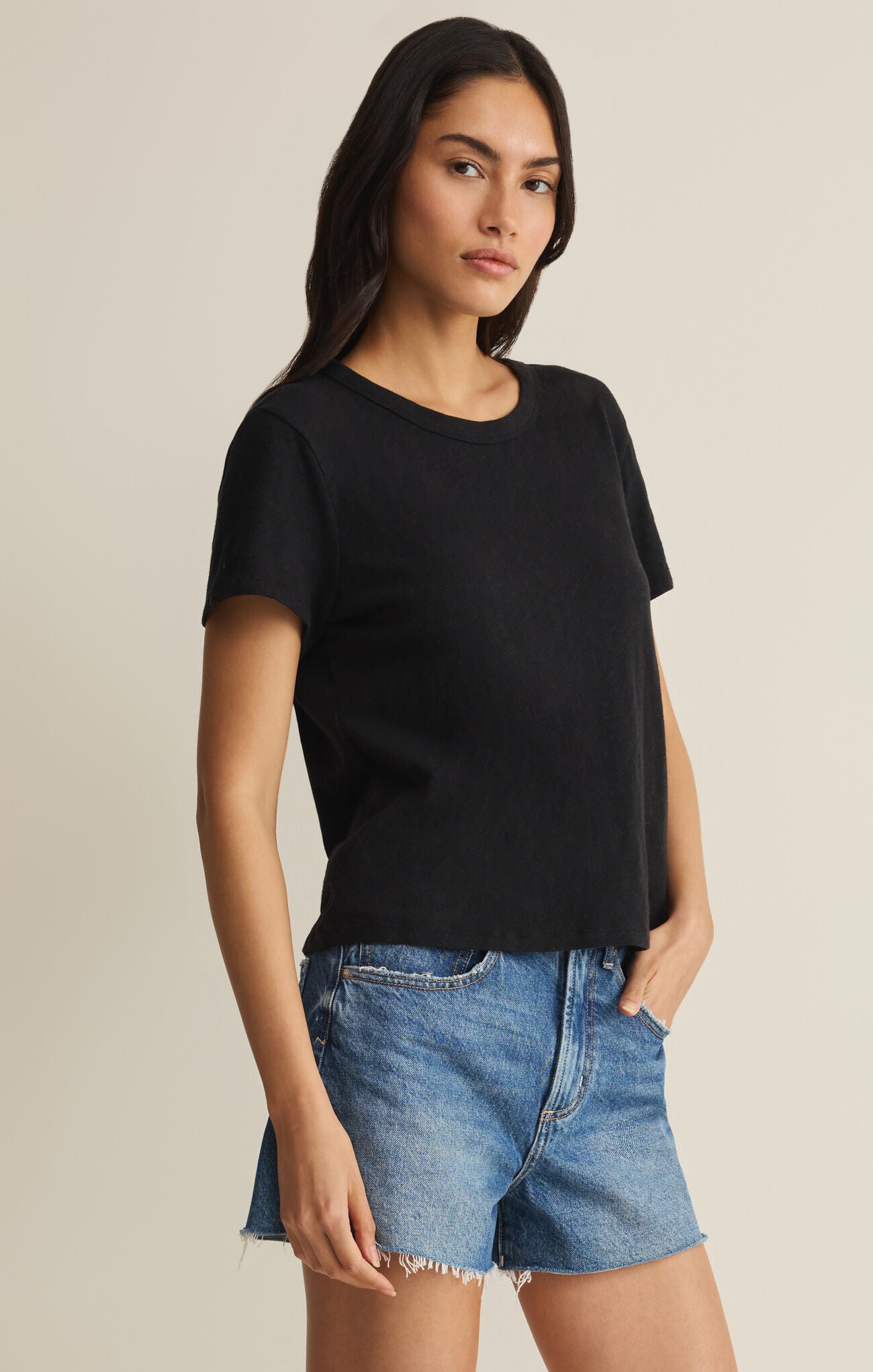 Junie Slub Tee Shirt