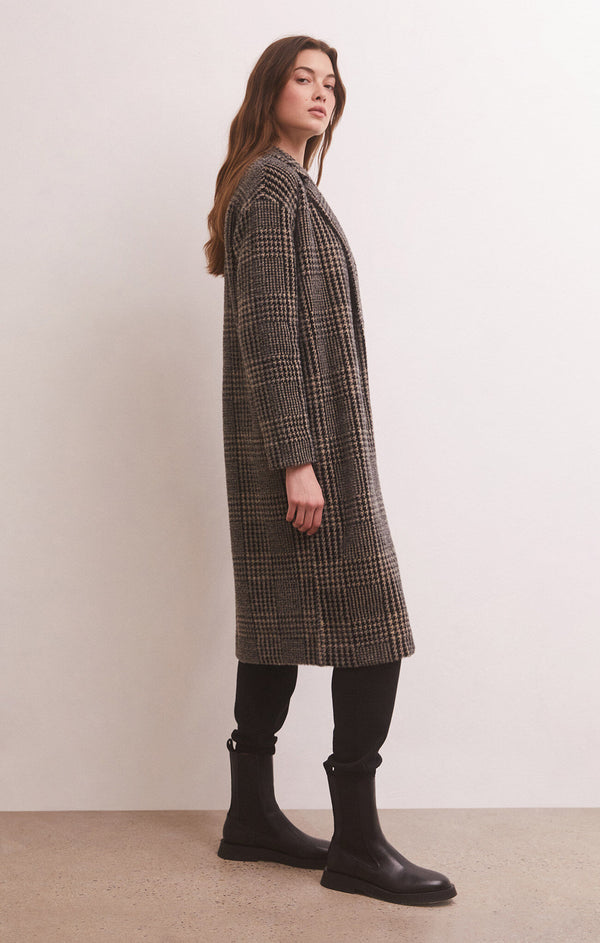Mason Houndstooth Coat