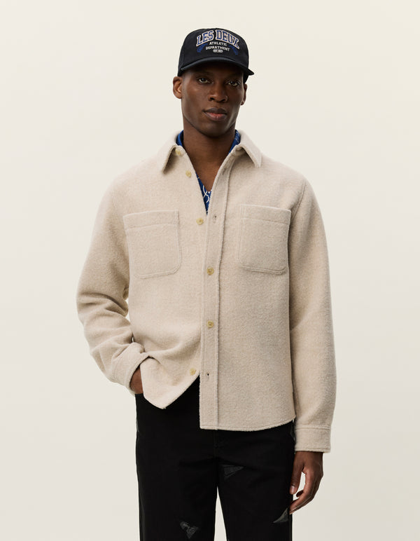 Lennon Bouclé Overshirt